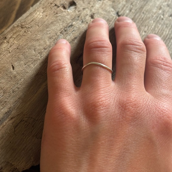 Silver Stacking Ring - Picture 2 of 3